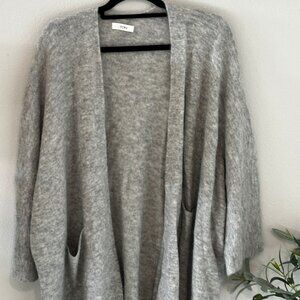 Storq Mama + BB Nursing Cardigan Gray